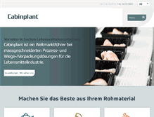 Tablet Screenshot of cabinplant.de