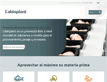 Tablet Screenshot of cabinplant.es